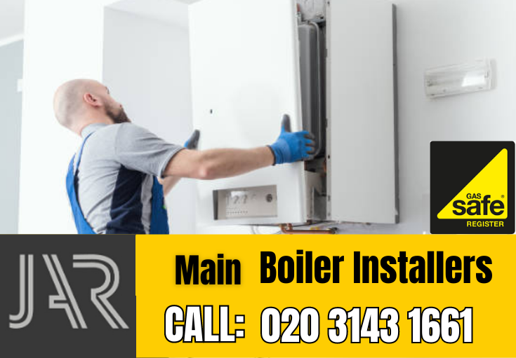 Main boiler installation Stockley Park